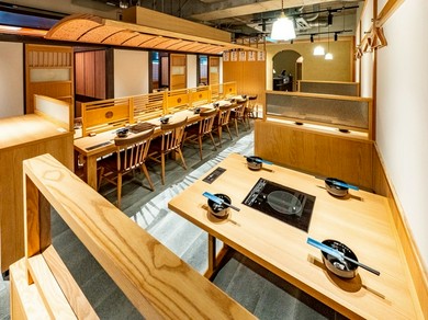 お子様連れでもゆっくり過ごせる安心の個室