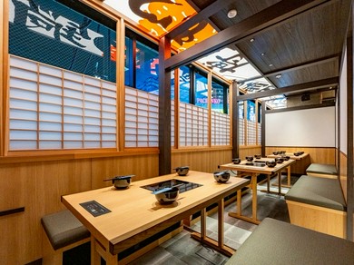 完全個室がある