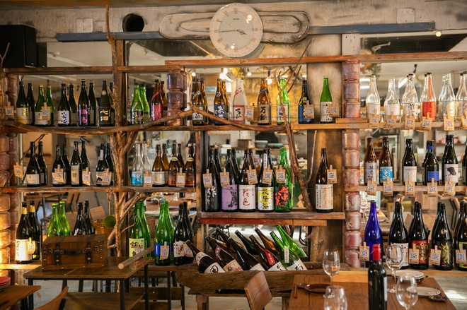 日本酒にこだわっている