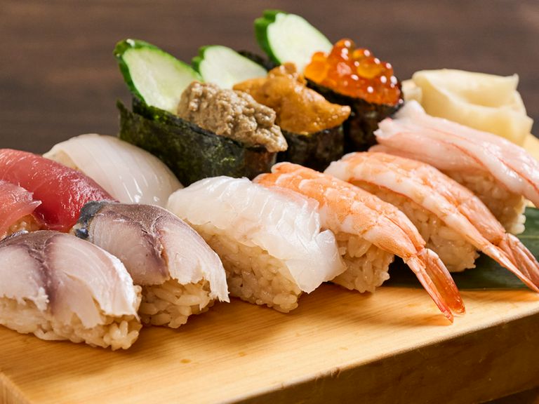 確かな目利き。日本の職人技、美意識を伝える『握り各種』