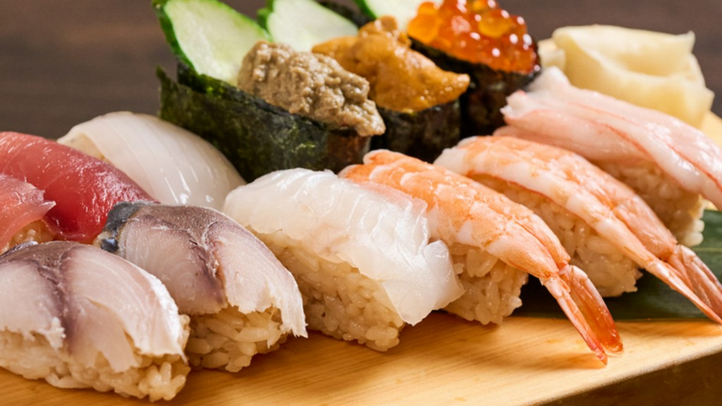 確かな目利き。日本の職人技、美意識を伝える『握り各種』