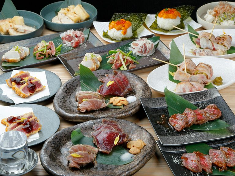 多くのシチュエーションに対応する、2.5時間の宴会コース