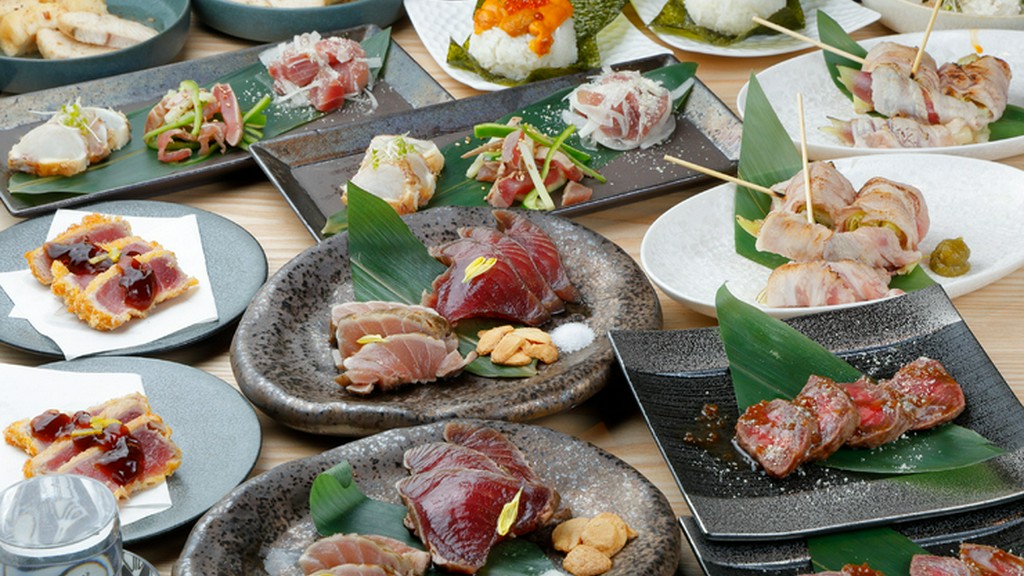 多くのシチュエーションに対応する、2.5時間の宴会コース