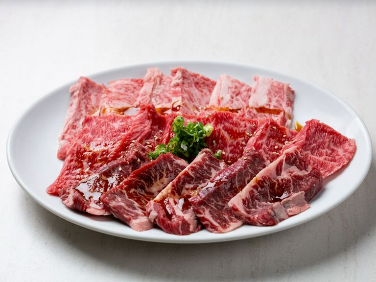 赤身3種盛合せ（カルビ・ロース・ハラミ）