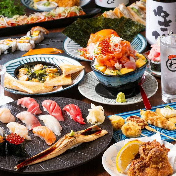 【自慢】鮮魚や職人自慢の「創作つまみ」を美酒で。