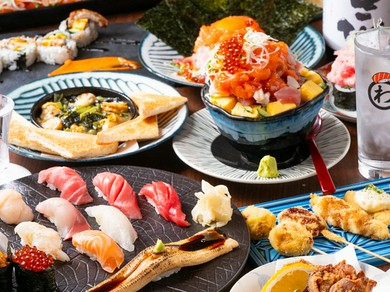 【自慢】鮮魚や職人自慢の「創作つまみ」を美酒で。