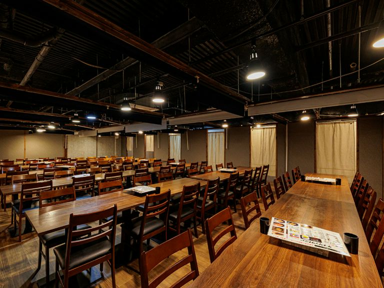 各種宴会や貸切パーティーに。飲み放題付コースも充実