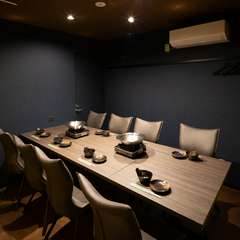 プライベートな半個室・個室に、貸切にも対応