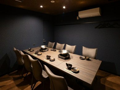 プライベートな半個室・個室に、貸切にも対応