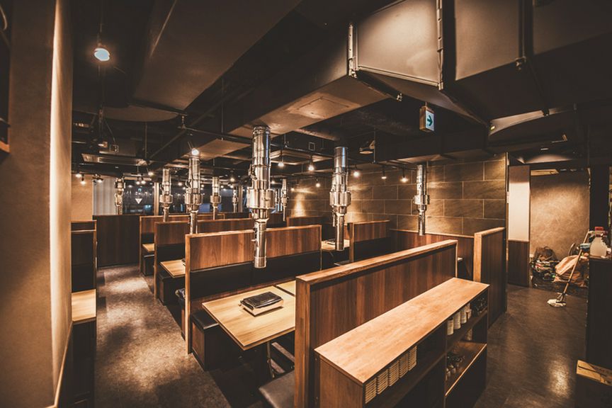 ゆったりした空間で焼肉が楽しめます