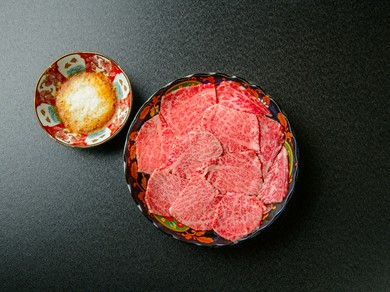 笑顔こぼれる、とろける幸福「口福ロース とろろポン酢」