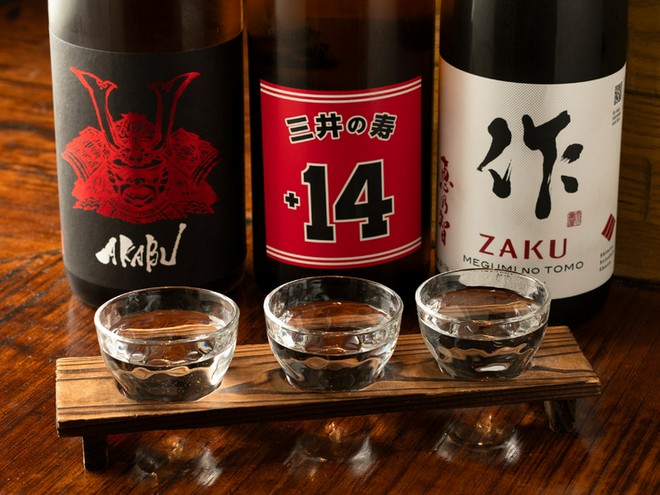 日本酒にこだわっている