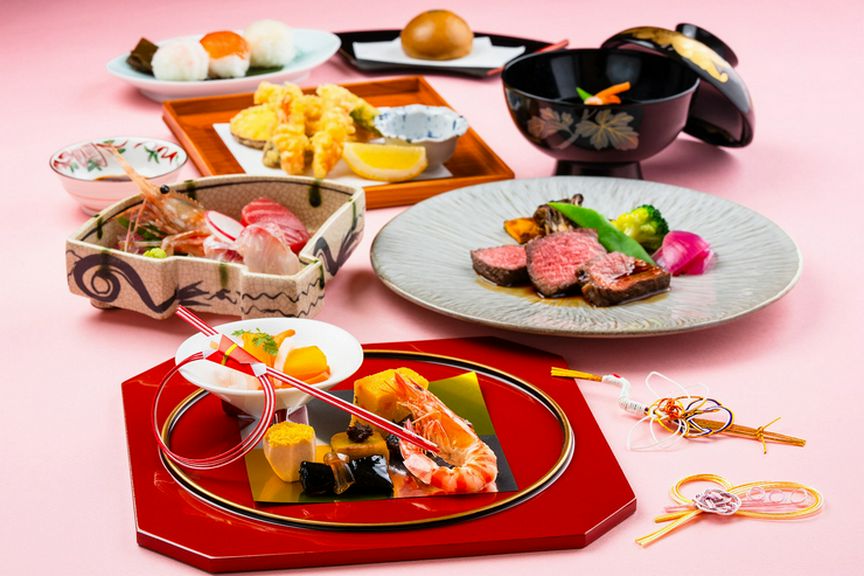 人生の節目や祝いの席に最適。一期一会の逸品をいただく『ランチ／ディナー共通　祝結（むすび）』