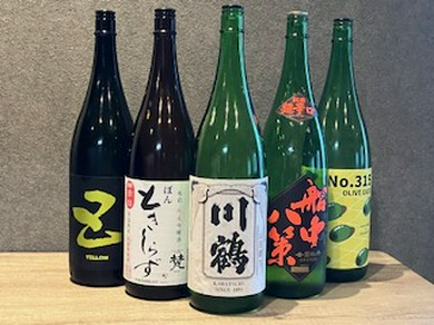 料理に寄り添う一杯。 酒店が選ぶ銘柄構成