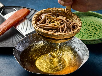 からすみ蕎麦しゃぶ