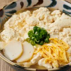 毎日の食事に自然と調和するような優しい味わい『ゆし豆腐そば』