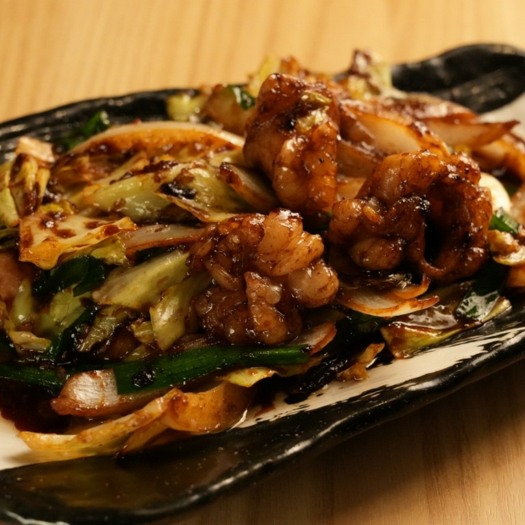 特選黒毛和牛ホルモンの濃厚味噌焼き