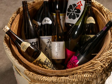 大分が誇る銘酒をはじめ、こだわりの酒を各種用意