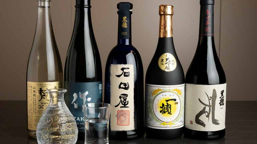 紀州の旨い地酒をはじめ、旬の幸に寄り添う全国の名酒が充実