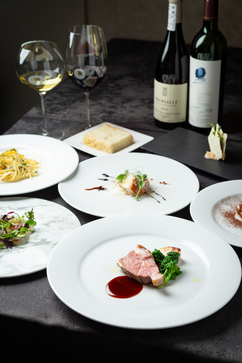 "Pantera Course" + 3 types of sommelier-recommended wine pairings