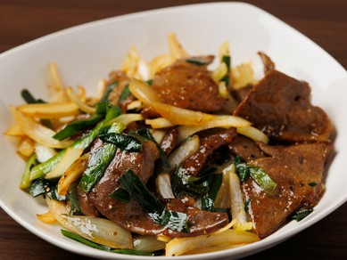 幅広い世代にオススメできる『レバニラ炒め』