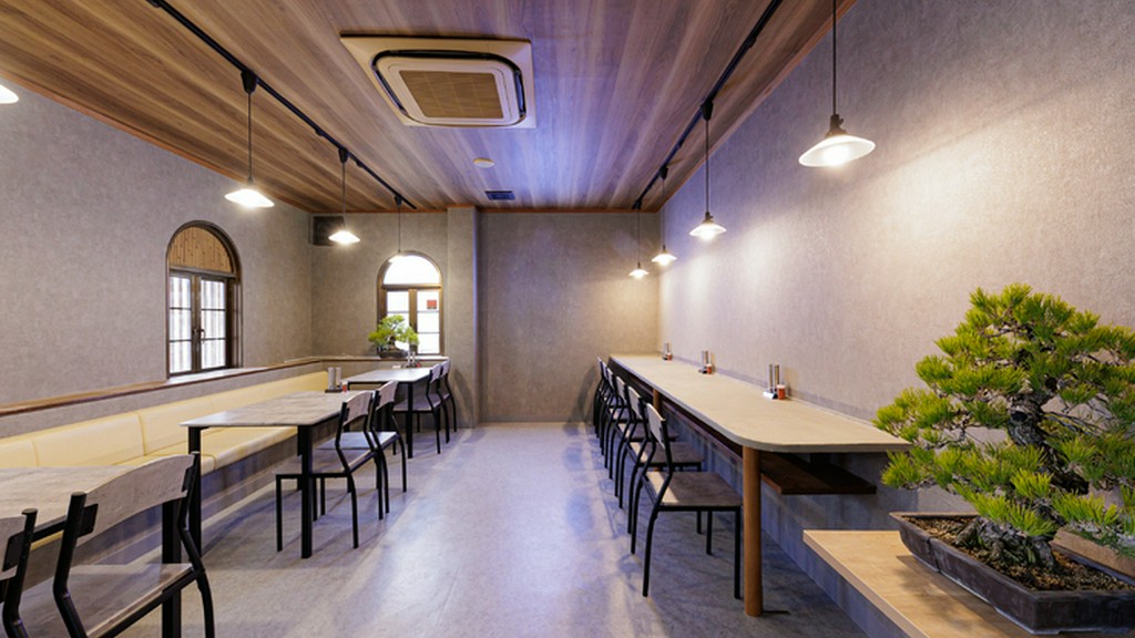 和をモチーフとした店内は、浮世離れの非日常空間