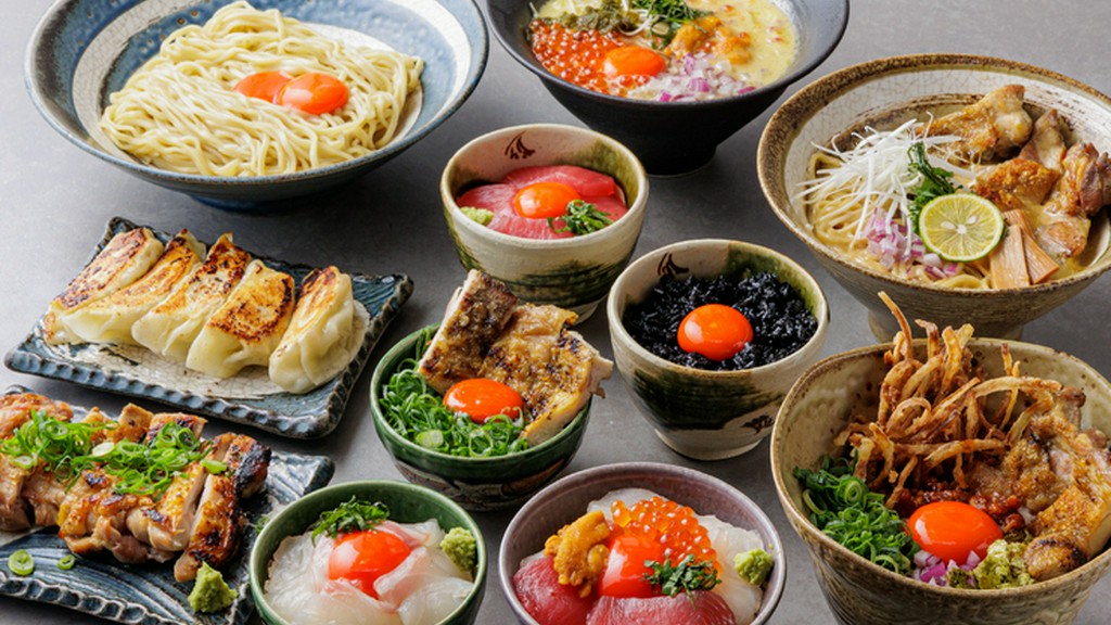 種類豊富な海鮮丼は、厳選された海の幸を贅沢に使用