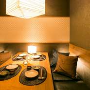 心洗われる和の個室空間