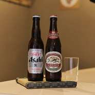 ・麒麟クラシックラガー　900円
・アサヒスーパードライ　900円