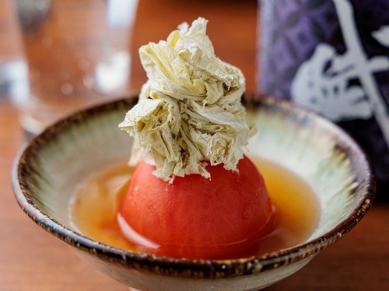 創作日本料理・酒で体感する昆布の旨み