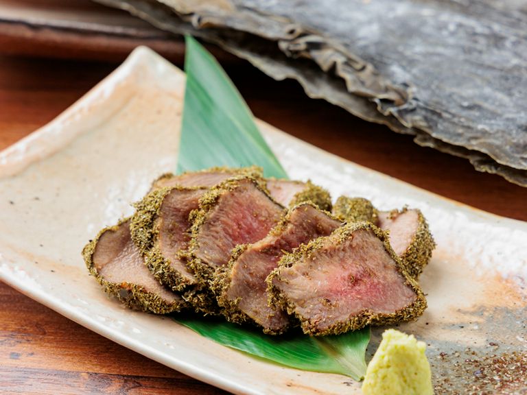 昆布〆焼き　厚切りタン