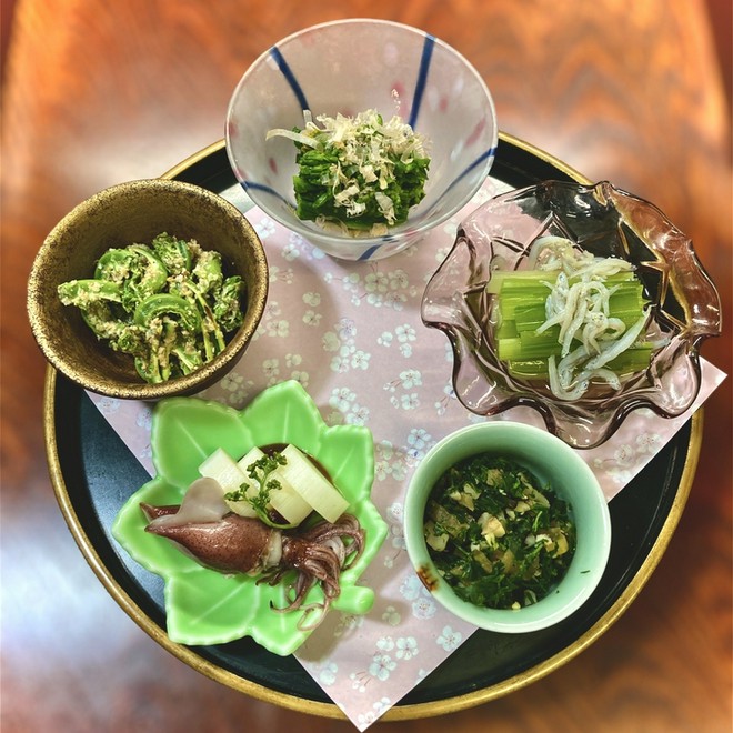 旬の食材にこだわっている