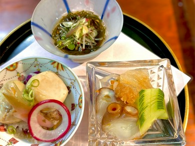 酢の物三点