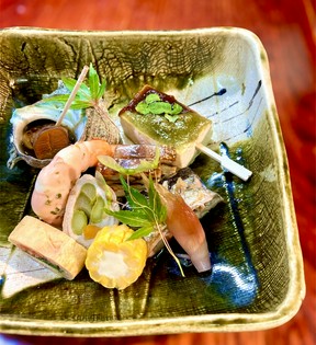 前菜、初夏の八寸