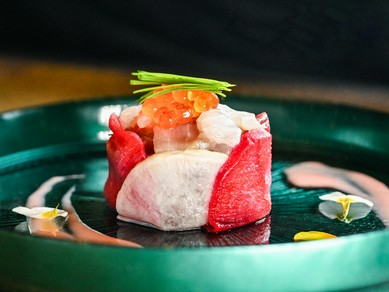 多彩な旬食材の最上の“瞬間”を楽しめる『季節のおまかせコース』