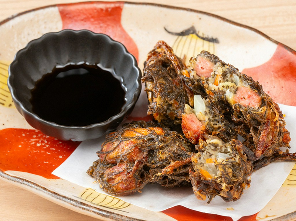 カリカリッ！もずくの天ぷら