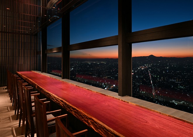 カウンター席がある