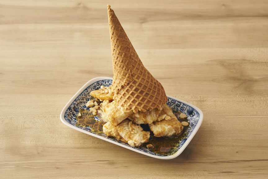 リアルキャラメルコーン