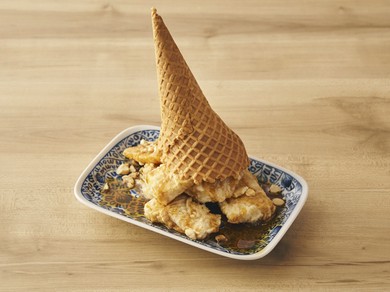 リアルキャラメルコーン