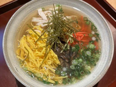 黒さつま鶏スープの鶏飯