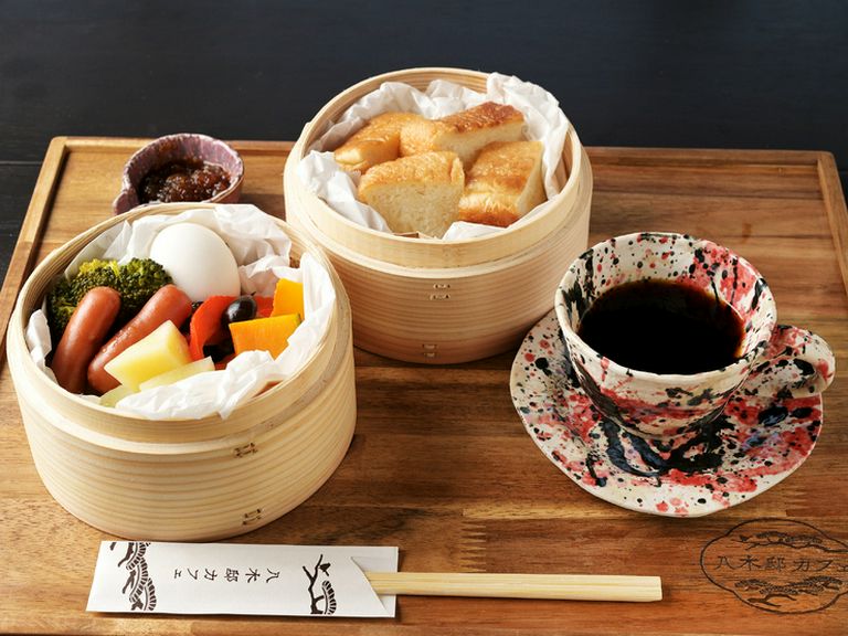 穏やかな朝時間に『せいろ蒸しモーニングセット』