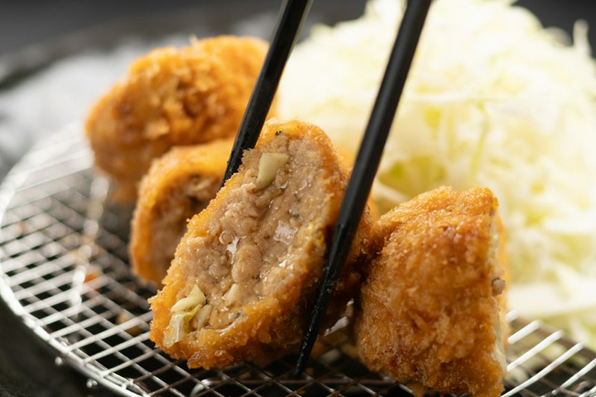 メンチカツ定食