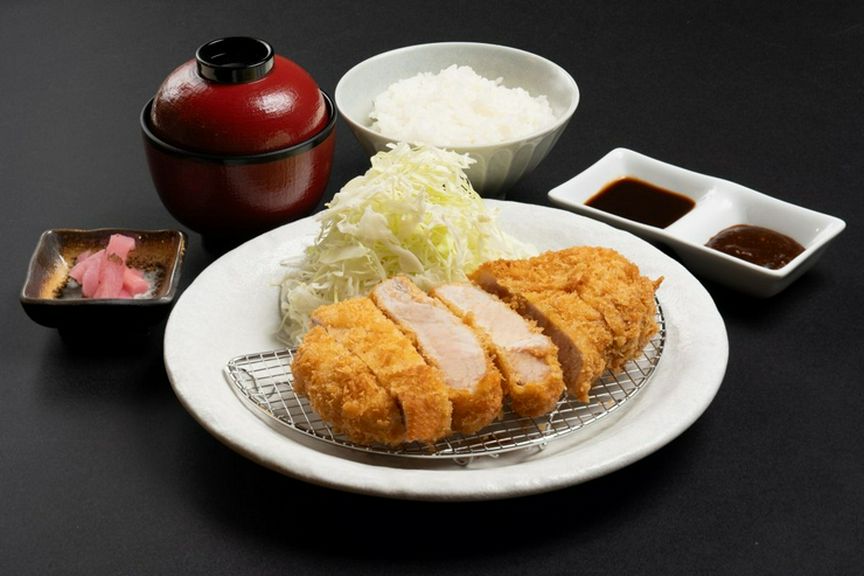 厚切りロースカツ御膳