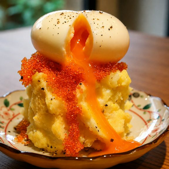 京だしの香りに豊かな食感『おでんポテサラ』