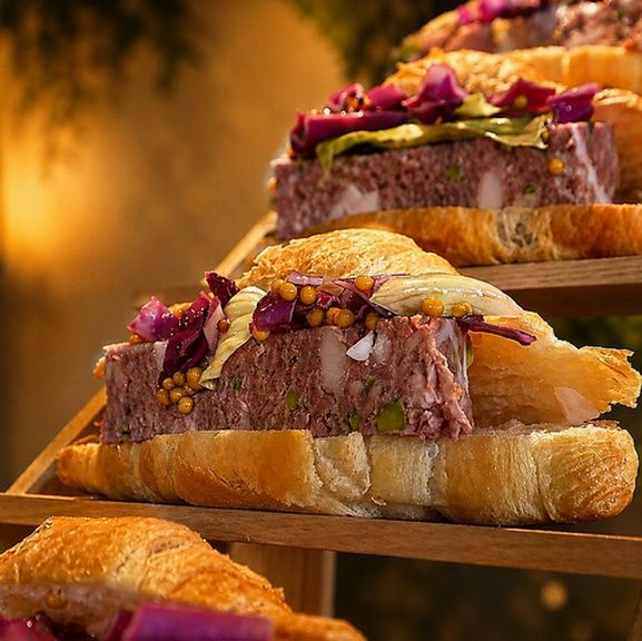 自由な発想から生まれた創作料理『パテド・クロワッサン』