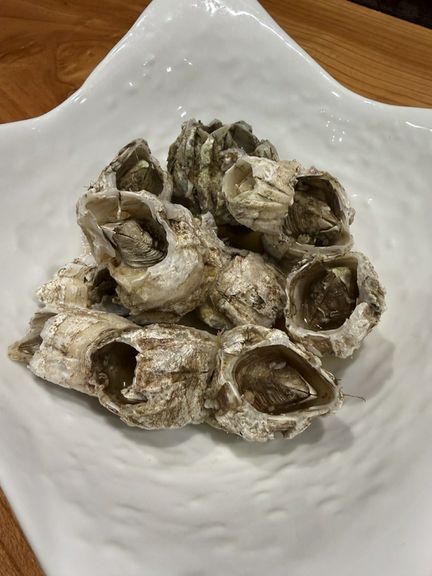 フジツボ酒蒸し