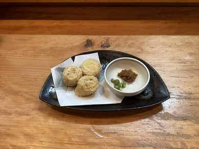 日光名物のゆばを香ばしく揚げた、食感も楽しめる『日光ゆばの唐揚げ』