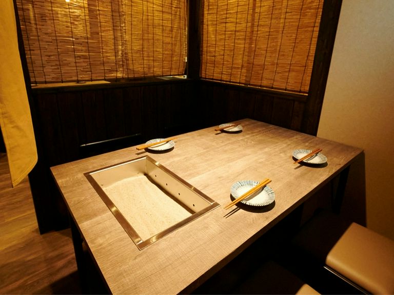 半個室は女子会にもぴったり