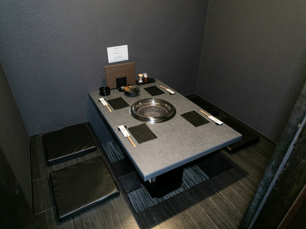 個室完備で接待利用にもおすすめ