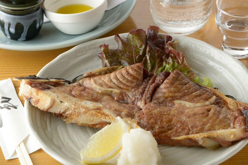 まぐろ頭肉塩焼き